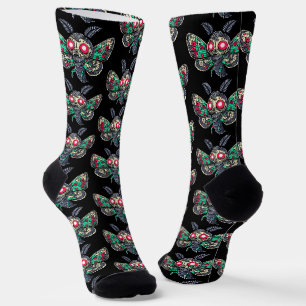 Chaussette Papillon gothique