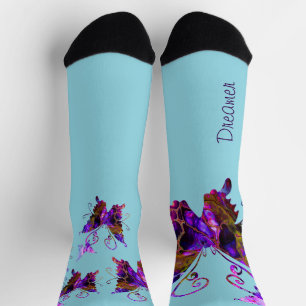 Chaussette Papillons Fantastiques