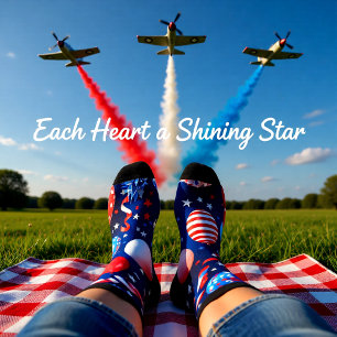 Chaussette Parade dans le Ciel