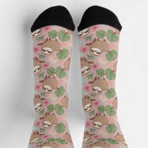 Chaussette Paresseux Rêve Tropical