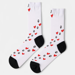 Chaussette Pâtes et Chaussettes de coeur