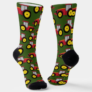 Chaussette Pays Tracteurs agricoles Agriculture Motif