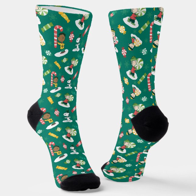 Chaussette Peanuts Pepperment Dreams Motif de vacances (Angulaire)
