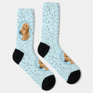 Chaussette Peinture de Ridgeback Rhodésien - Art de chien ori