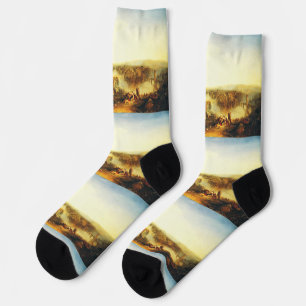 Chaussette Pèlerinage de Childe Harold par Joseph Turner
