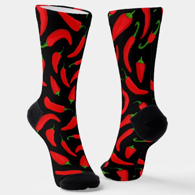 Chaussette Pépicé au chili rouge (Angulaire)