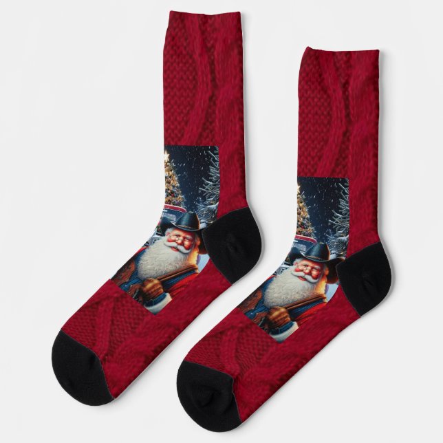 Chaussette Père Noël (Gauche)