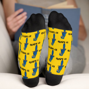Chaussette Perroquet Pirate Salut Matelot Dessin Animé, Oisea