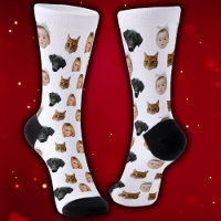 Personnalisé Couette Famille Face 4 Photos