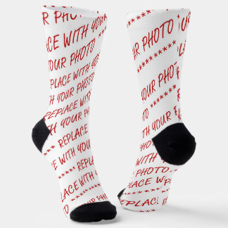 Chaussette Personnalisez ceci ! Ajoutez votre art ou photogra