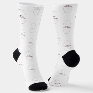Chaussette Personnalisez ceci ! Ajoutez votre art ou photogra