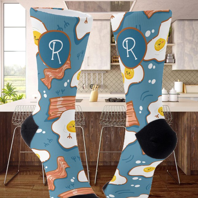 Chaussette Petit déjeuner Motif (Créateur téléchargé)