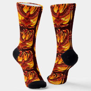 Chaussette Phoenix mythologique immortelle Créature