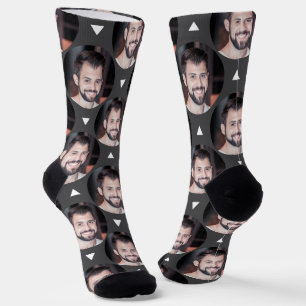 Chaussette Photo Boyfriend pour Girlfriend Dark Grey