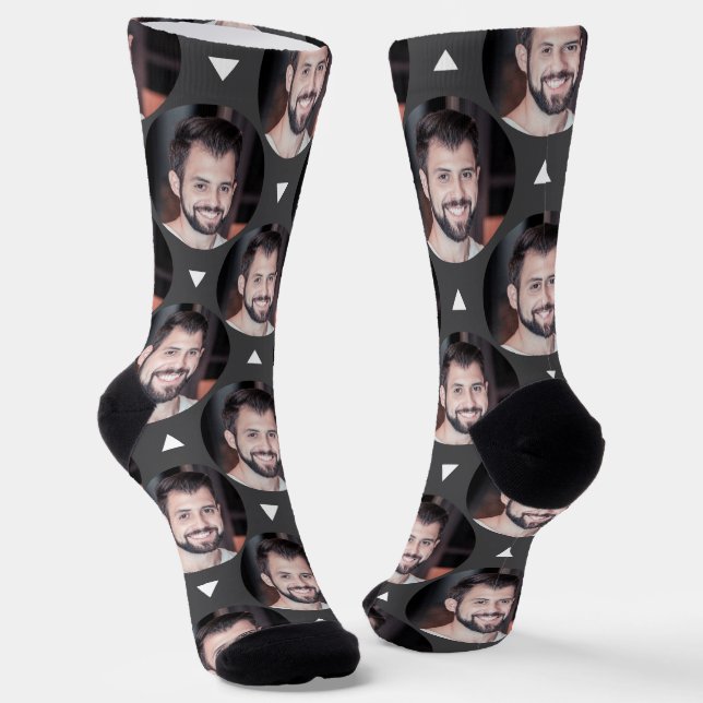 Chaussette Photo Boyfriend pour Girlfriend Dark Grey (Angulaire)
