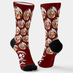 Chaussette Photo de compagnie personnalisé AMOUR Empreinte de