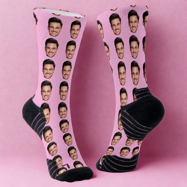 Chaussette Photo Face Socks, Unique Personalized (Créateur téléchargé)