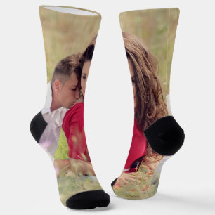 Chaussette Photo personnalisée en couple