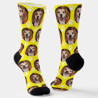 Chaussette Photo pour animal de compagnie et Empreintes de pa