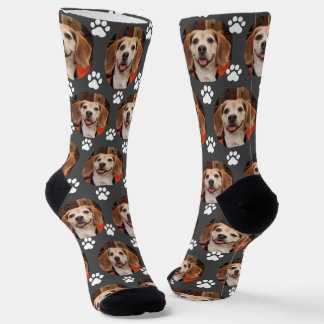 Chaussette Photo pour animaux de compagnie et Empreintes de p