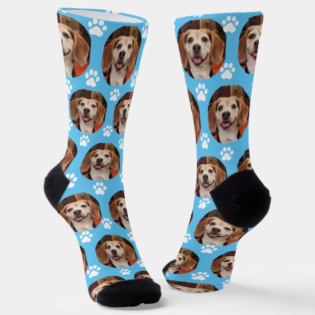 Chaussette Photo pour animaux de compagnie et Empreintes de p (Angulaire)