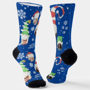 Chaussette Photos Drôles Joyeux Noël Nouveauté
