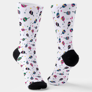 Chaussette Pickleball Amusant Paddle Dink Player Cadeau