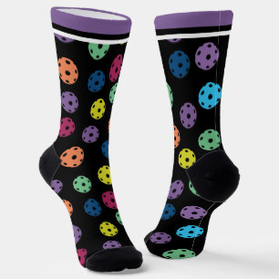 Chaussette Pickleball - mélange noir,