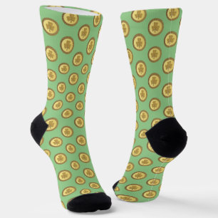 Chaussette Pièce d'or Shamrock irlandaise Lucky Patterned