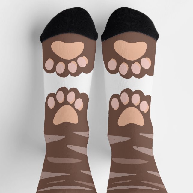 Chaussette pied de chat (Haut)