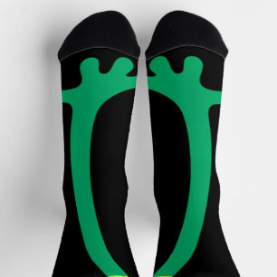 Chaussette Pied de grenouille verte drôle Pieds Chaussettes G