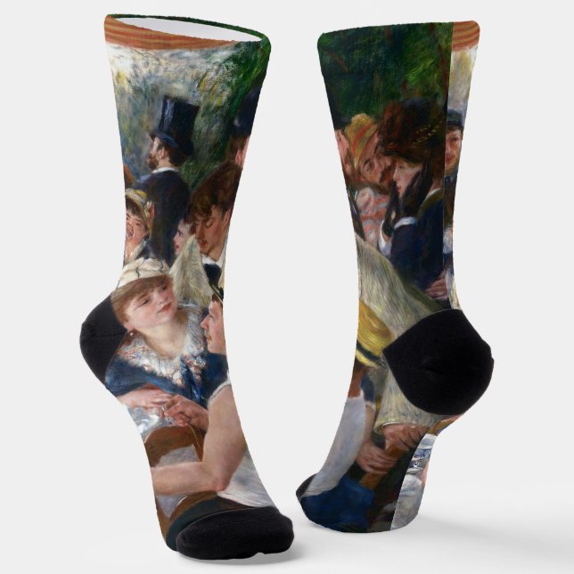 Chaussette Pierre-Auguste Renoir - Déjeuner de la fête nautiq (Angulaire)