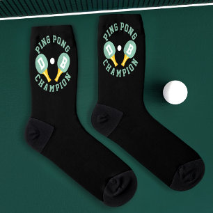 Chaussette Ping Pong Champion Monogramme Tennis De Table