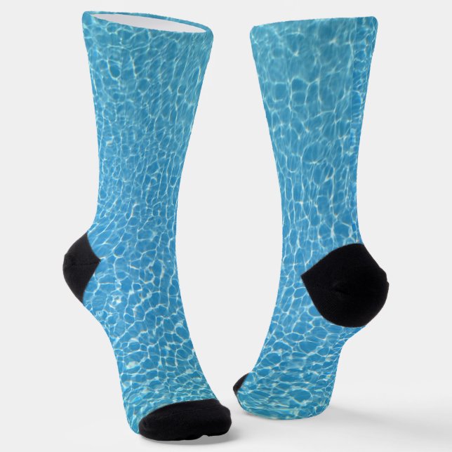 Chaussette Piscine Eau Bleue (Angulaire)