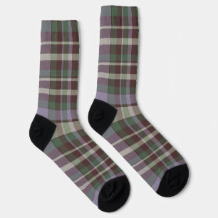 Chaussette Plaid Décoratif