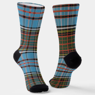 Chaussette Plaid Rustique Élégant Tartan