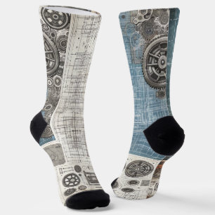 Chaussette Plan directeur - Décor de l'architecte