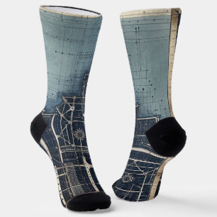 Chaussette Plan directeur - Décor de l'architecte