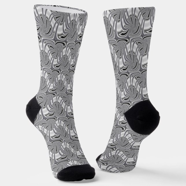 Chaussette Plaque en argent (Angulaire)
