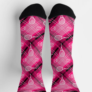 Chaussette Plat rose 🎾 chaussettes de tennis