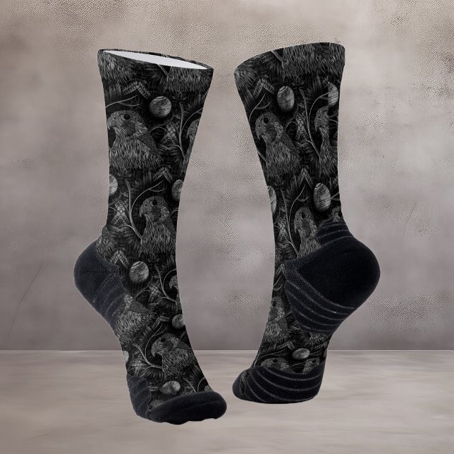 Chaussette Pleine lune de faucon (Créateur téléchargé)