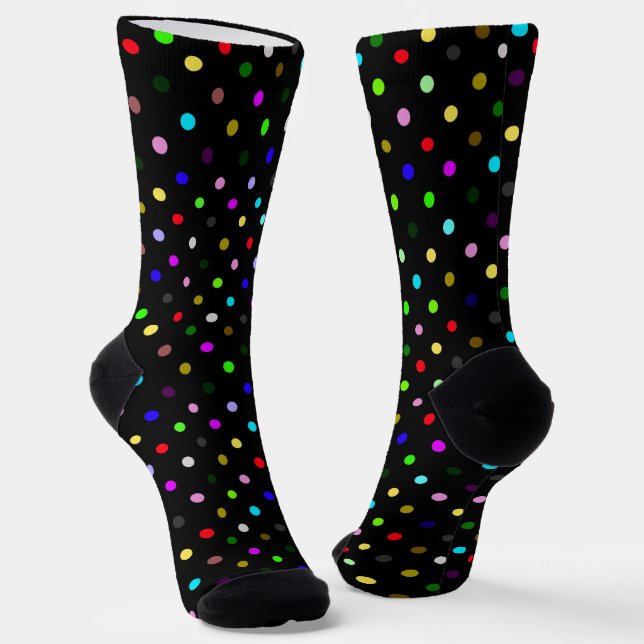 Chaussette Pois coloré (Angulaire)
