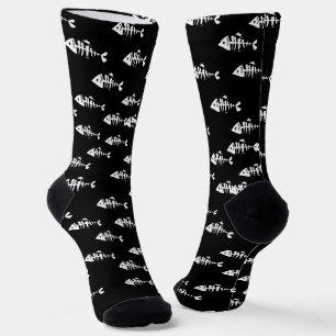 Chaussette Poisson Squelette