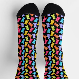 Chaussette Portes-bonbons Gummy colorées