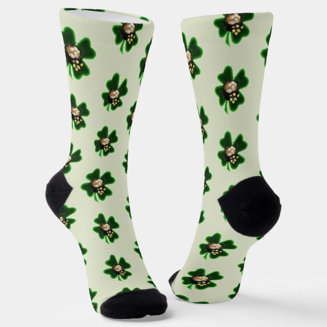 Chaussette Pot of Gold St. Patrick's Day (Angulaire)