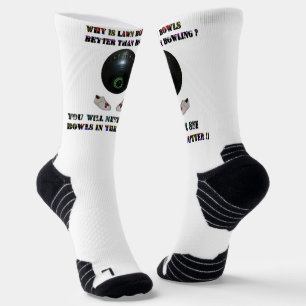 Chaussette Pourquoi le bowling sur gazon est meilleur que le
