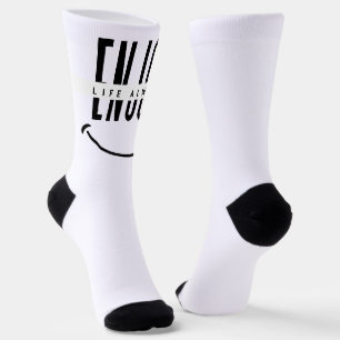 Chaussette Profitez de la vie
