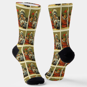 Chaussette Punch les Chaussettes Clown