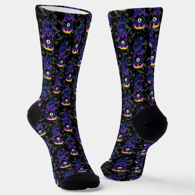 Chaussette Purple Huit Balle (Angulaire)