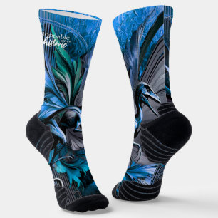 Chaussette Raptor Inarrêtable – Puissance de Carburant, Domin